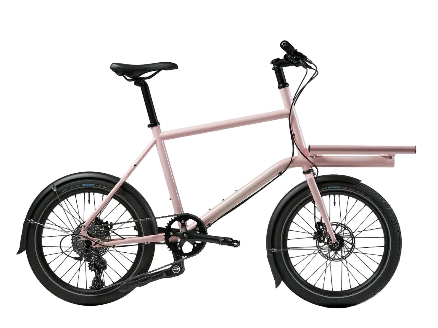 Vélo cargo Omnium Nano compact roues 20 pouces – charge 125 kg, maniable en ville – photo 2